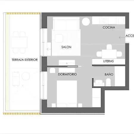 Aparthotel A Meiga Areas-playa America!